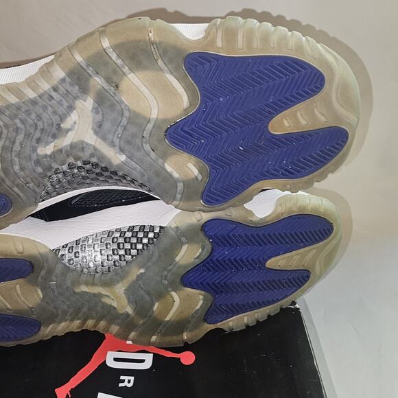 Nike Air Jordan 11 Retro Black Athletic Shoes Sneakers 919712-041 Mens Size 12 - Picture 10 of 14